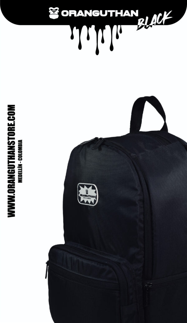 MORRAL UNICOLOR CLASICO NEGRO - Image 2
