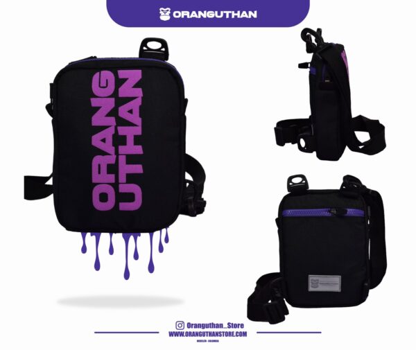BAG PHONE MORADO NEON