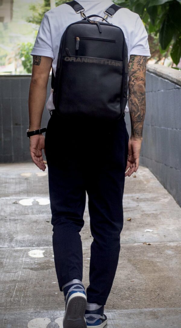 BLACK HARDWARE BACKPACK